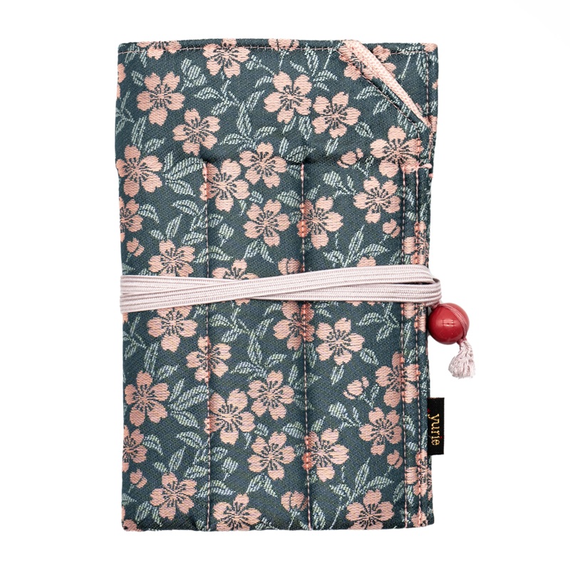 Yurie Pen case for 6 Pens “Sakura (Cherry blossom)” Pink #37