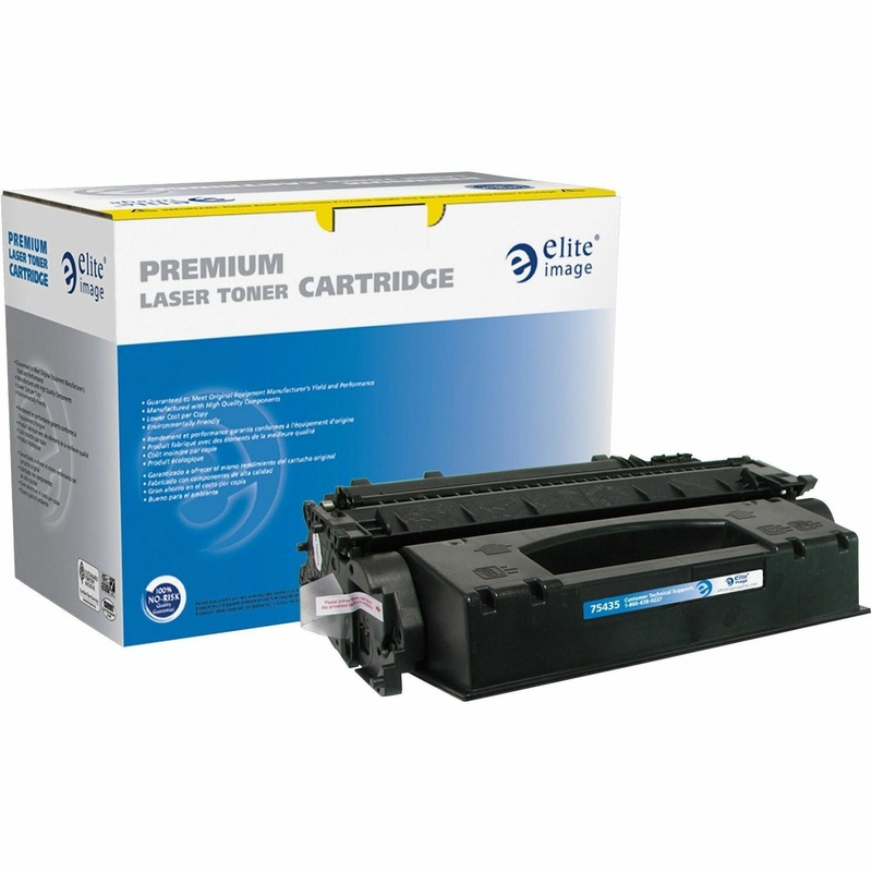Elite Image Remanufactured Laser Toner Cartridge 05X (CE505X) – Black – 1 Each – 6500 Pages