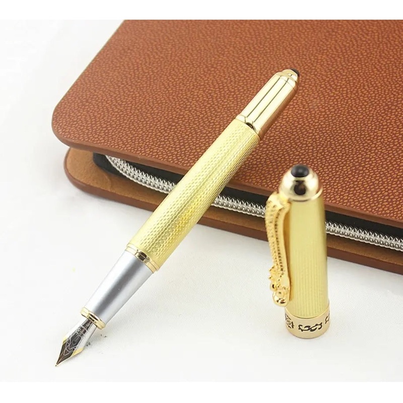 Jinhao 1000 Dragon Fountain Pen, Gold