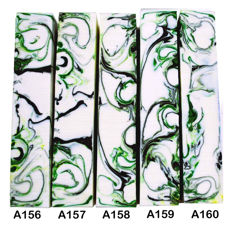 John’s Alumilite Pen Blanks #A156-160 Pen Blank #A156