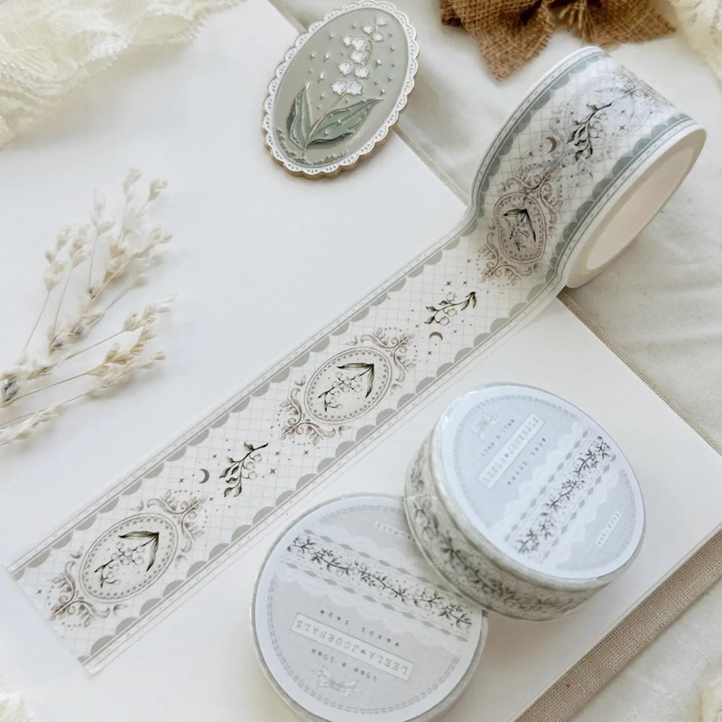 Leelajournals – Lily of the Valley Lace Washi Tape