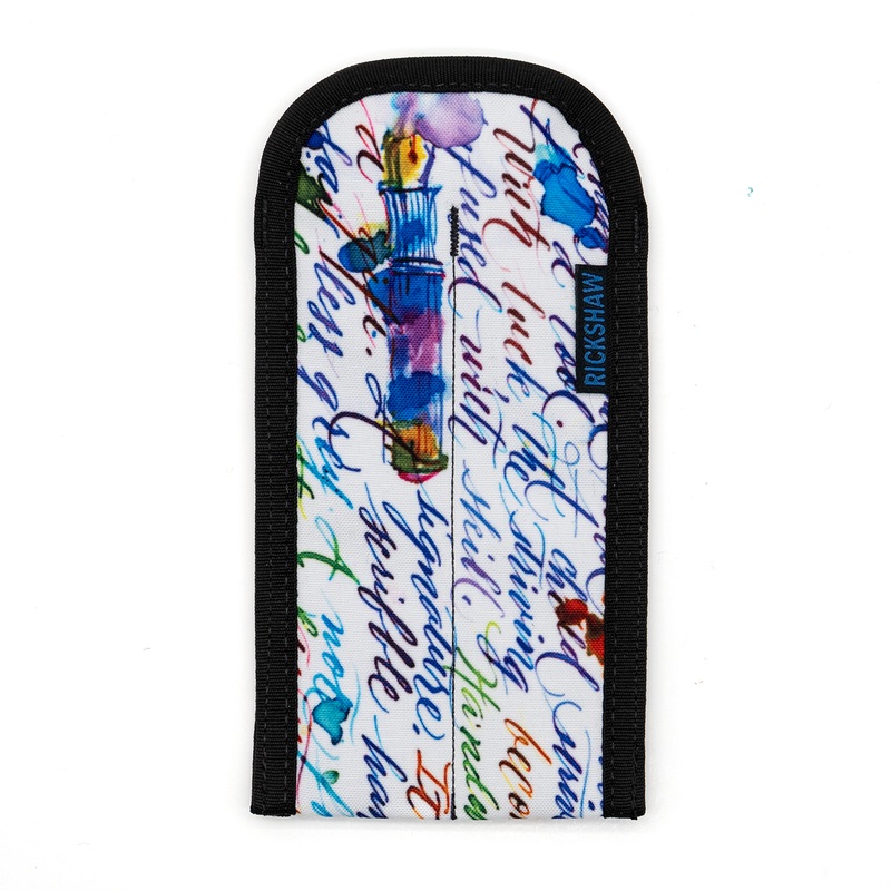 Rickshaw Leigh Reyes 2 Pen Coozy Turquoise Liner