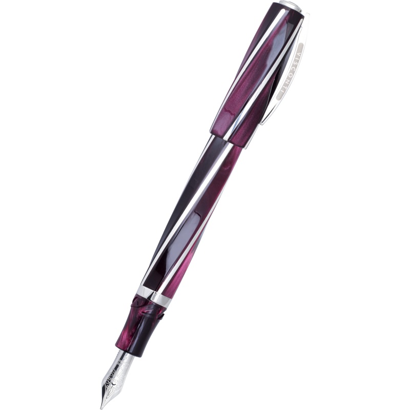 Visconti Divina Fountain Pen – Elegance Bordeaux (Oversize) Extra-Fine