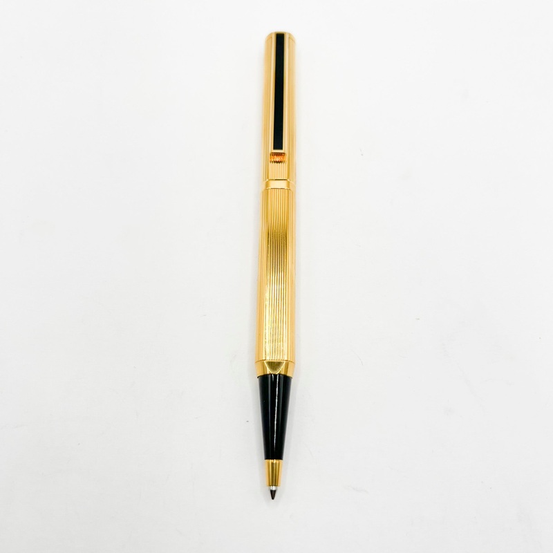 Alfred Dunhill Heavy Gold-Plated 4-Sided Gold-Plated Ballpoint