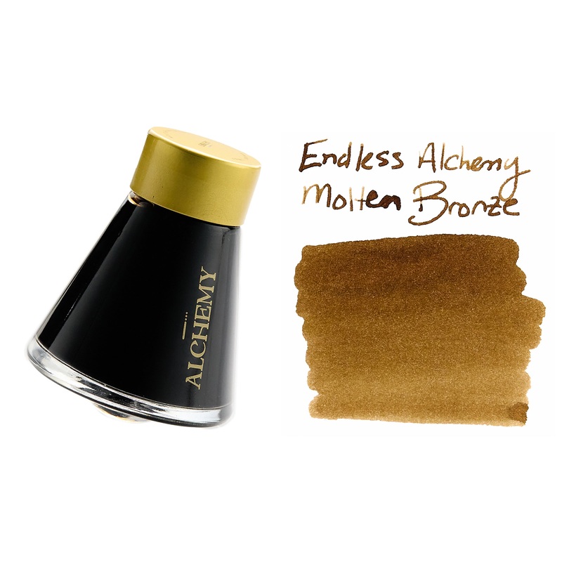 Endless Alchemy Molten Bronze – 45ml Bottled Ink