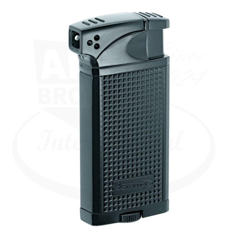 Vector DUKE 04 Matte Black Dual Ignition Lighter