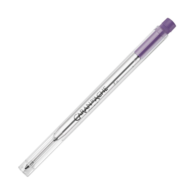 Caran d’Ache Goliath Ballpoint Pen Refill in Violet – Medium Point