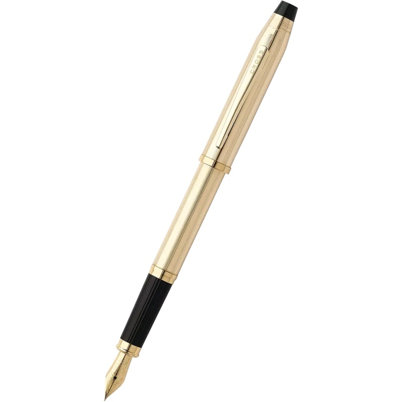 Cross Century II 10K Filled/Rolled Fountain Pen – Gold Fine
