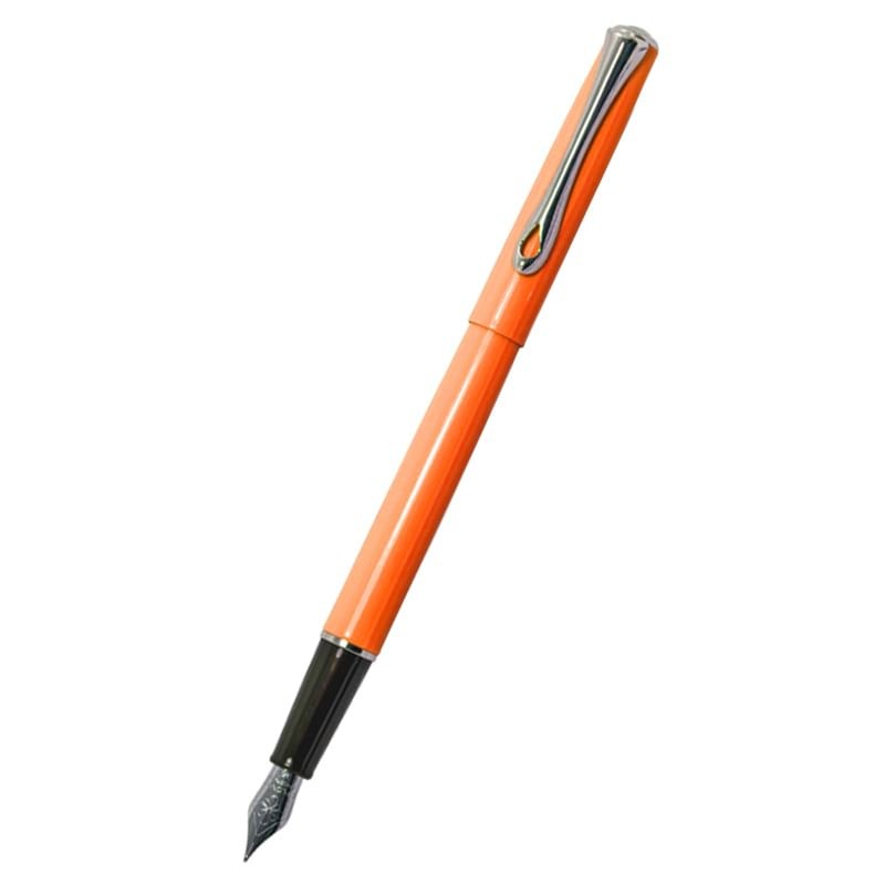 Diplomat Traveller Fountain Pen – Lumi Orange – Medium