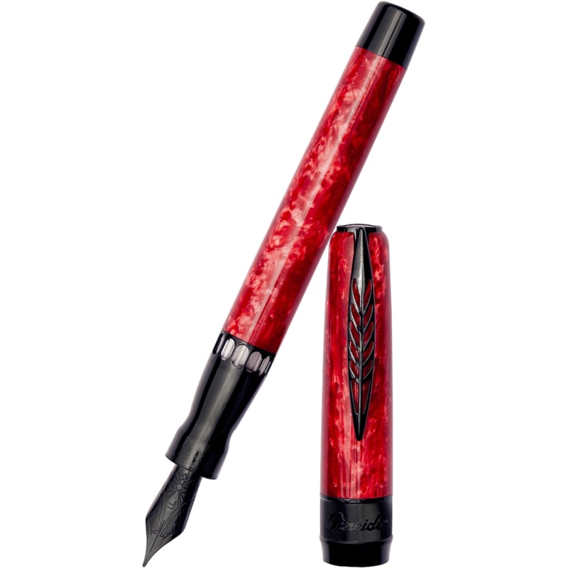 Pineider La Grande Belleza (Great Beauty) Fountain Pen – Rocco Red Extra Fine