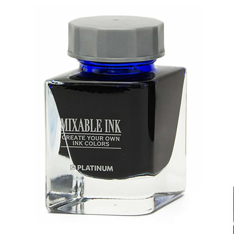 Platinum Mixable Aurora Blue Ink Bottle, Blue – 20ml