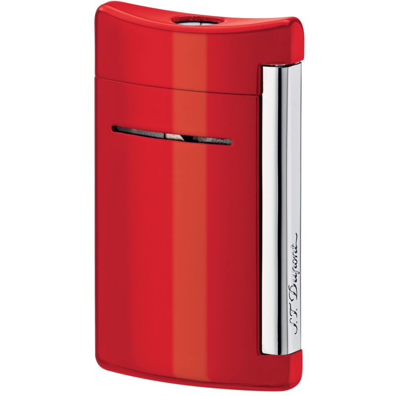 S.T. Dupont MiniJet Fiery Red Torch Flame Lighter 10029 Red