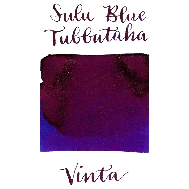 Vinta Inks – Sulu Blue – Tubbataha 1993 30ml Bottle
