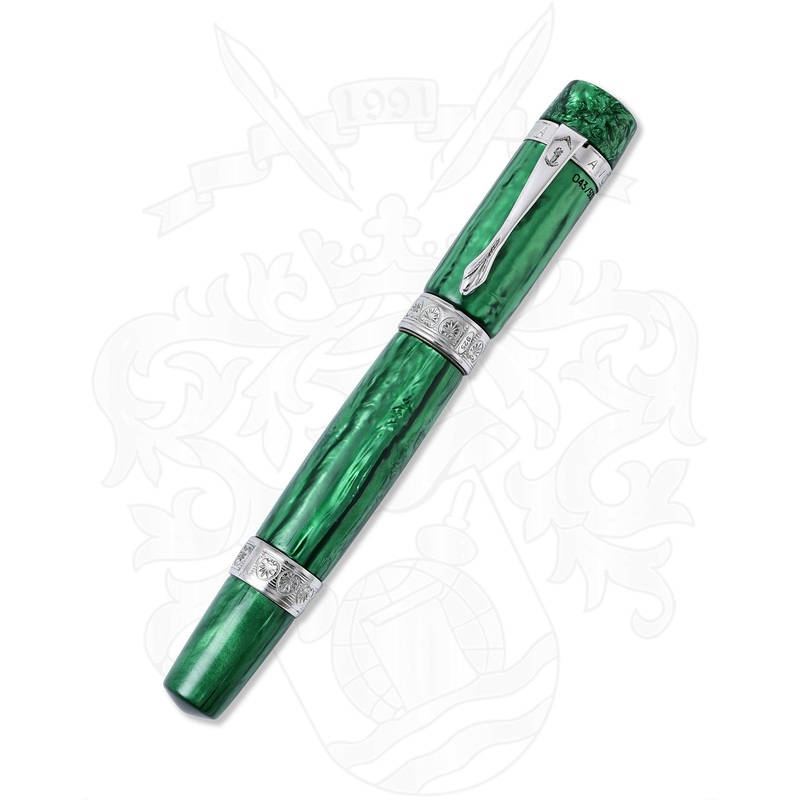 Ancora Perla Dark Green Fountain Pen