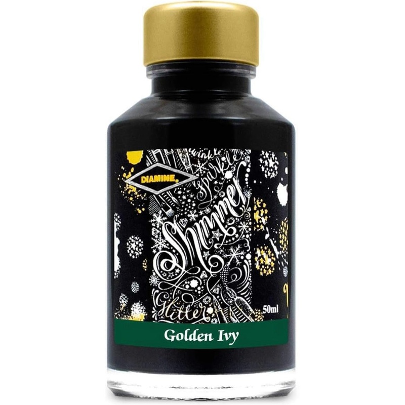 Diamine Ink Shimmer Golden Ivy 50ml