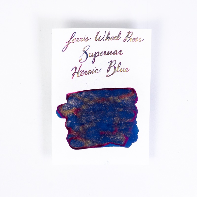 Ferris Wheel Press Superman Heroic Blue (10ml) Bottled Ink