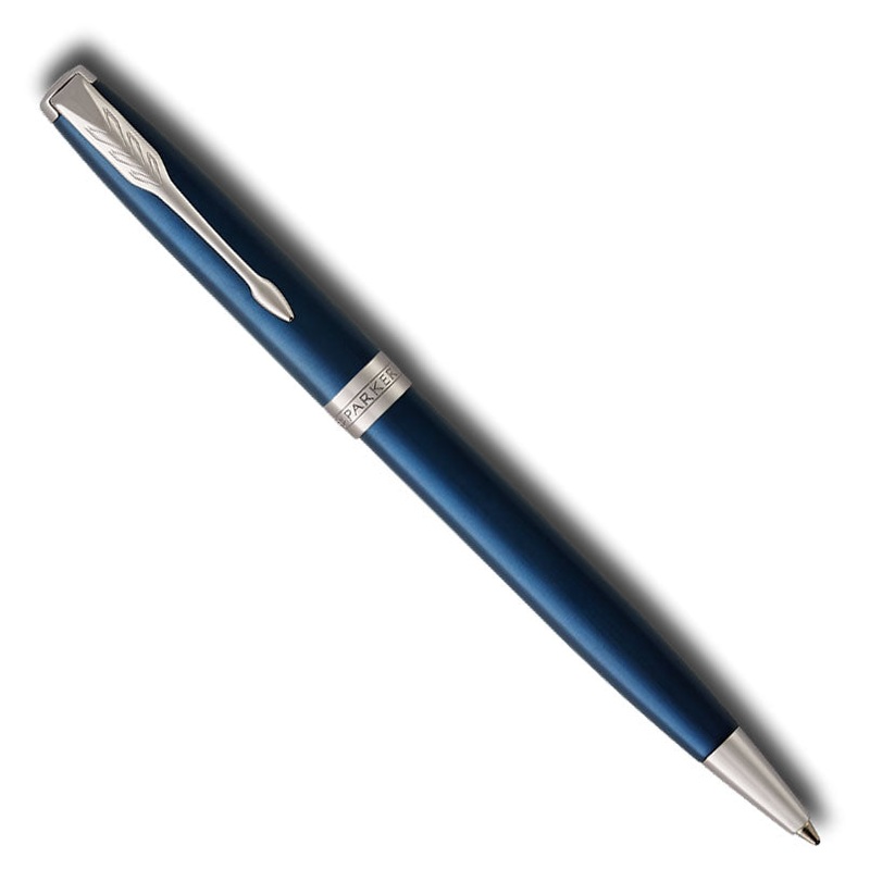 Parker Sonnet Core Ballpoint Blue with Chrome Trim