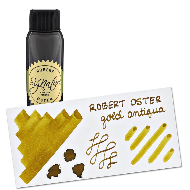 Robert Oster Bottled Ink in Gold Antiqua – 50 mL