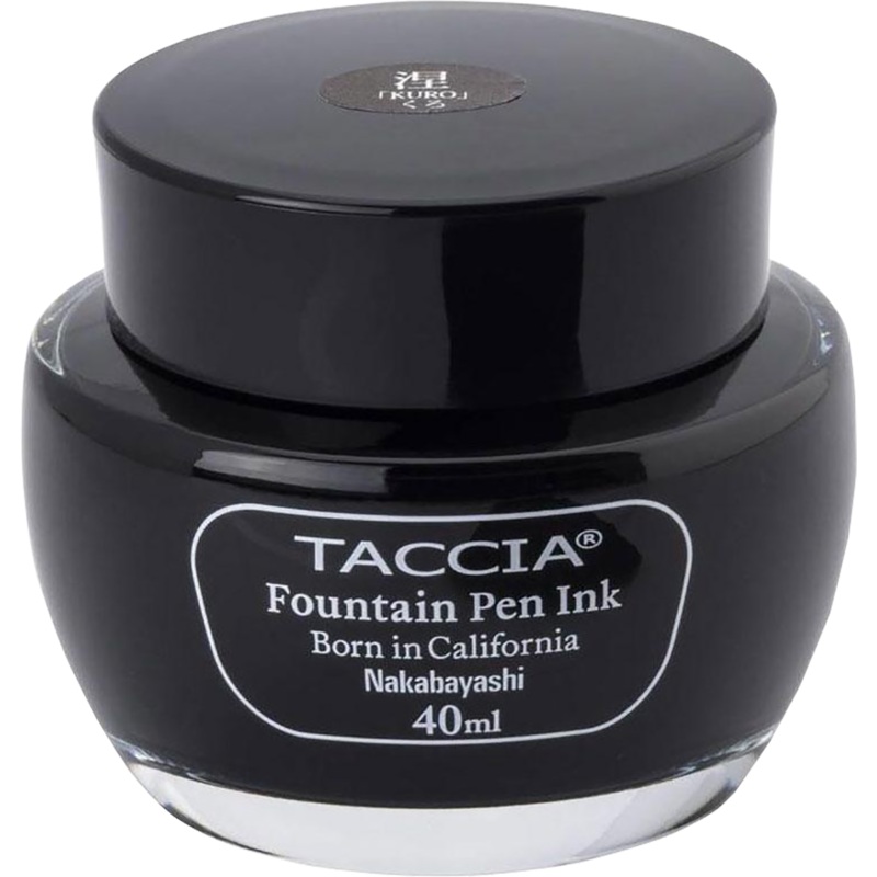 Taccia Ink Bottle – Kuro (Black) – 40ml