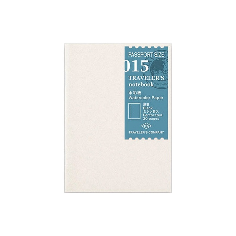 #015 Watercolour Paper Refill (Passport)