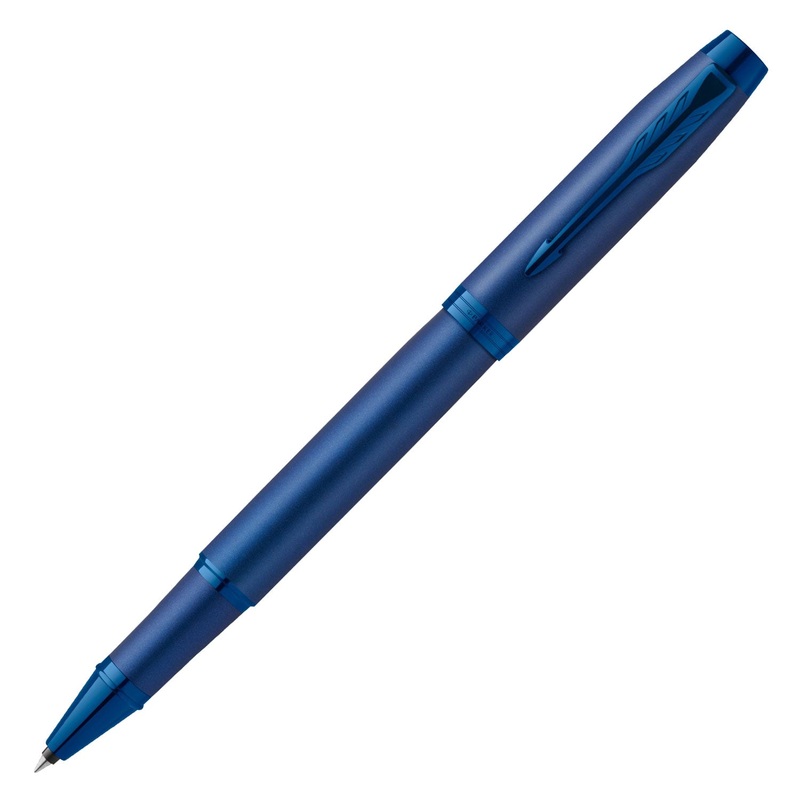 Parker IM Monochrome Roller Ball Pen – Blue PVD