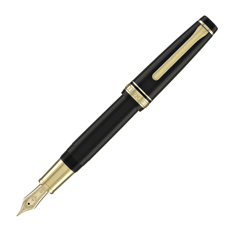 Sailor Pro Gear Regular Fountain Pen in Roppongi Gold – 21kt Gold Zoom