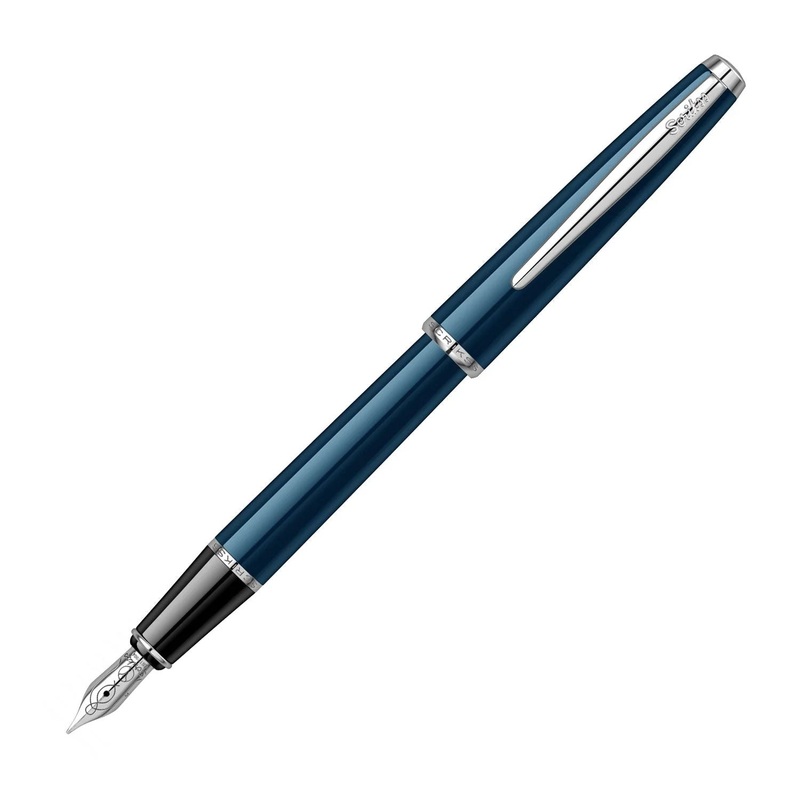 Scrikss Vintage 33 Fountain Pen – Navy CT Medium