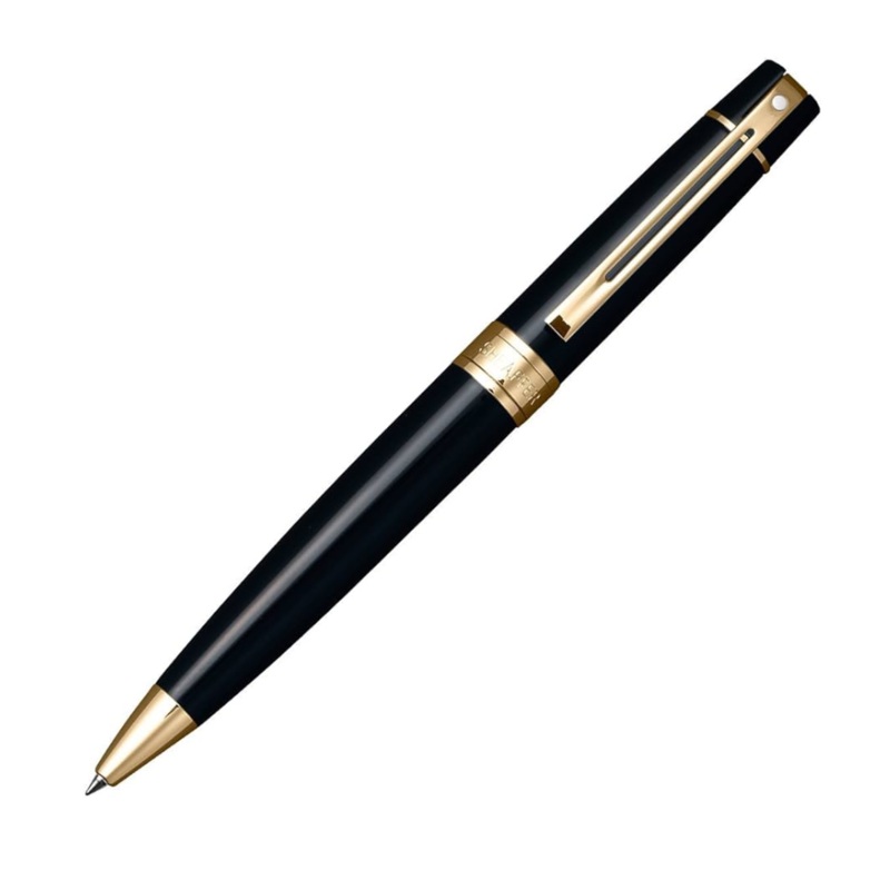 Sheaffer 300 Ballpoint – Black with Gold