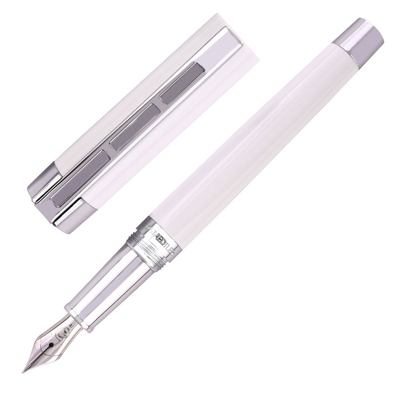 Staedtler Premium Resina Fountain Pen – White CT Fine