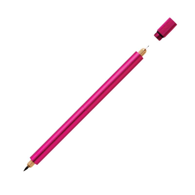 Tom’s Studio Lumos Pro The Infinitely Refillable Pen – Raspberry (Duo Tip)