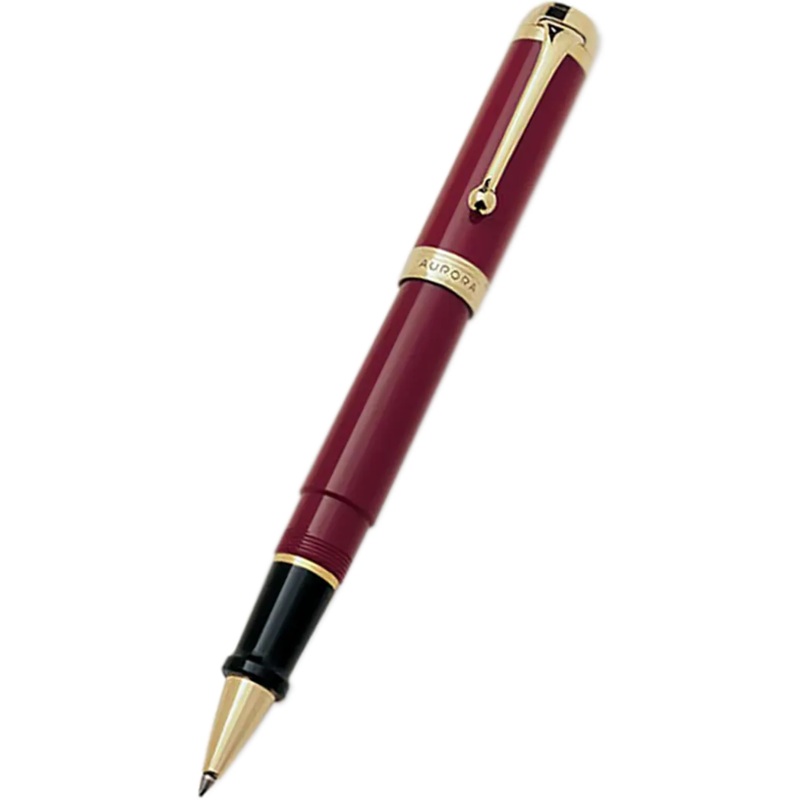 Aurora Talentum Classic Rollerball Pen – Burgundy – Gold Trim