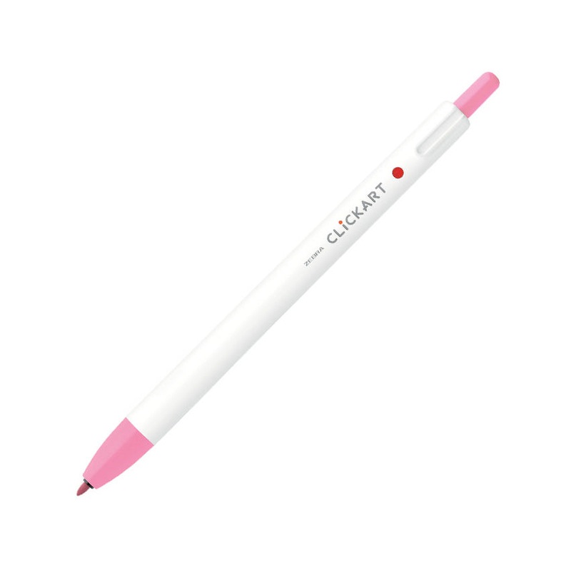 CLiCKART Retractable Marker – Pink