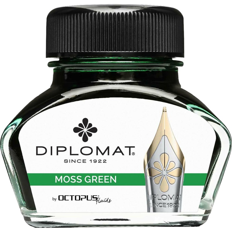 Diplomat Ink Bottle – Moss Green – 30 ml