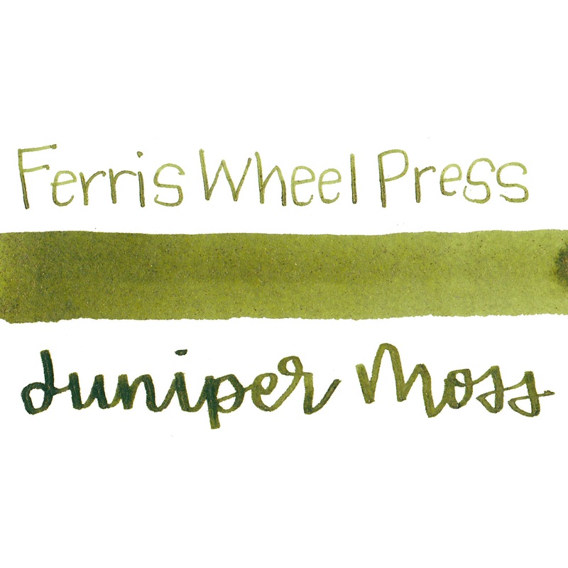 Ferris Wheel Press – Calligraphy Ink – Juniper Moss 28ml Bottle