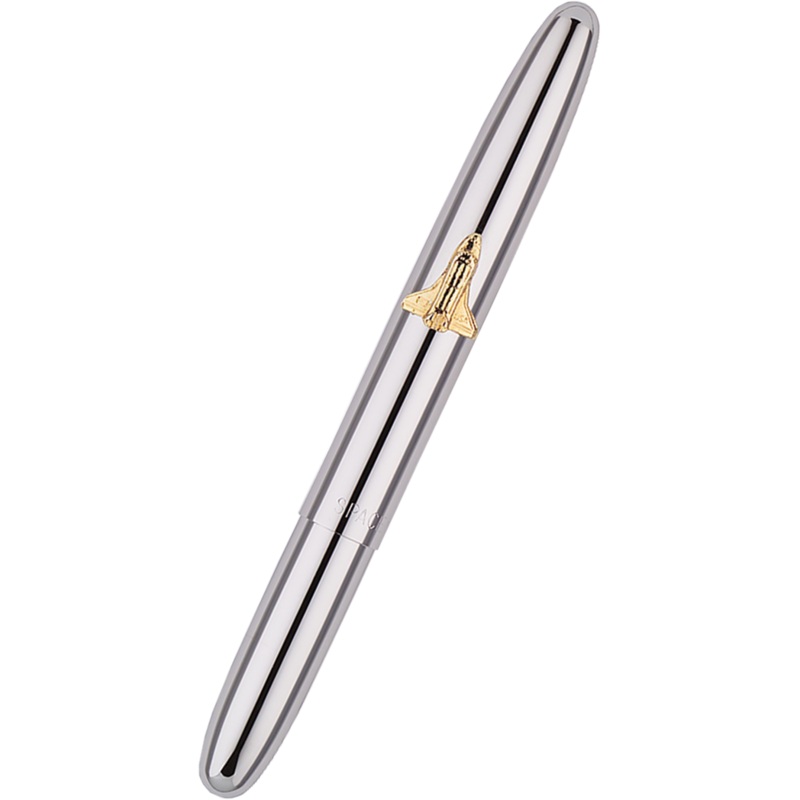 Fisher Space Bullet with Shuttle Ballpoint Pen – Chrome