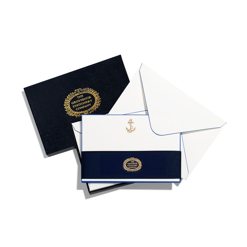 Grosvenor Cards & Envelopes – Anchor (10ct.)