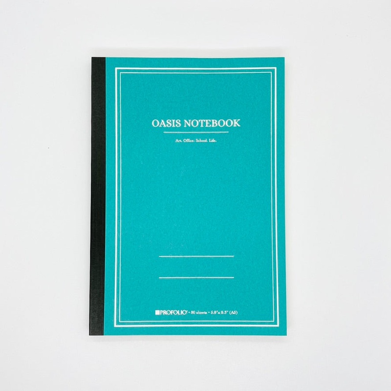 Itoya Profolio Oasis A5 Notebook Wintergreen