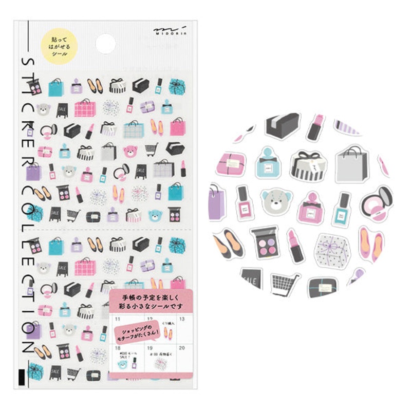 Midori Notebook Stickers – Shopping