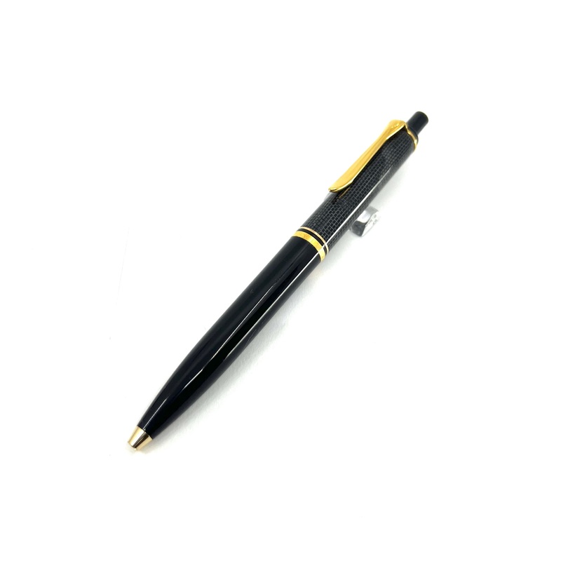 Pelikan Rare & Unusual K250 Ballpoint Pen – Resin Barrel In Gray Lizard Design/Black Cap