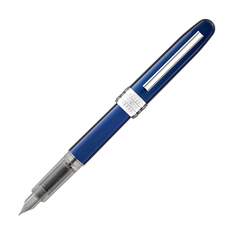 Platinum Plaisir Fountain Pen in Blue Medium