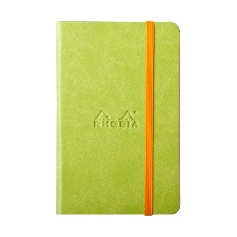 Rhodia Rhodiarama Webnotebook Softcover A5 Lined – Anise