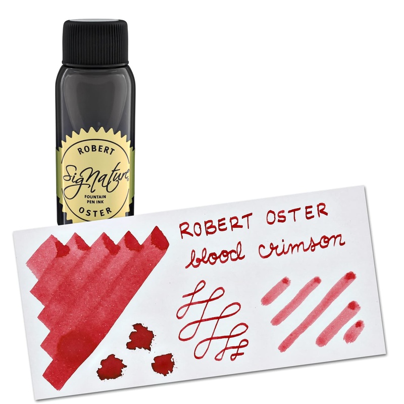 Robert Oster Bottled Ink in Rivers of Blood Crimson Red – 50mL