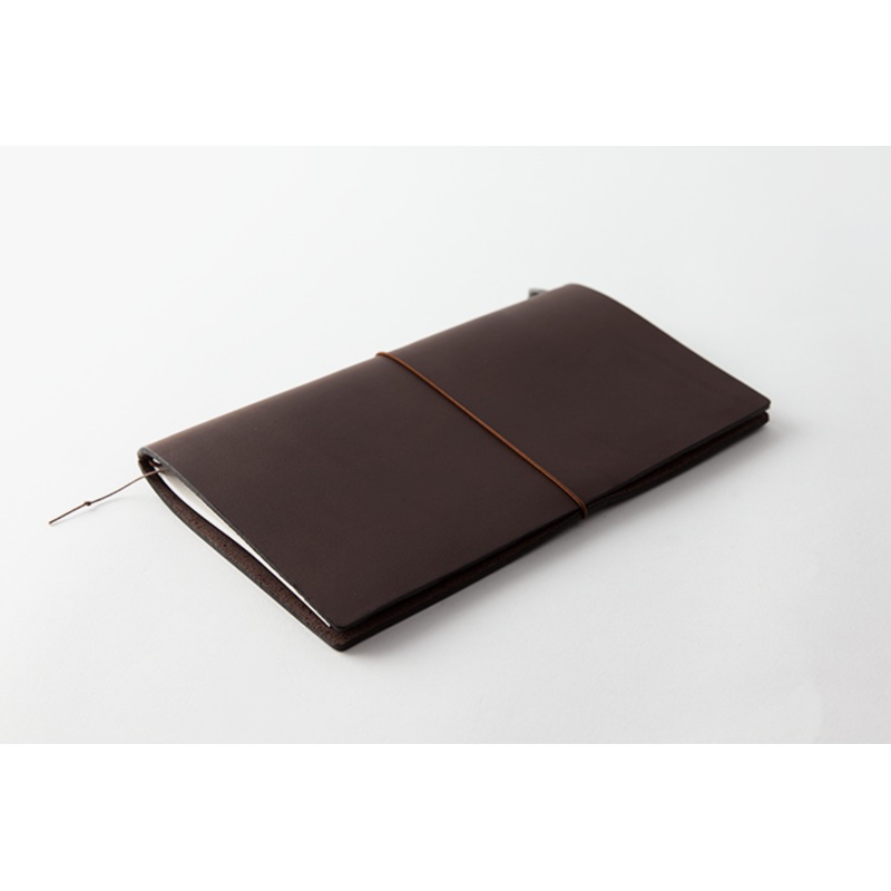 TRAVELER’S COMPANY Regular Sized Leather Notebook Kit – Brown