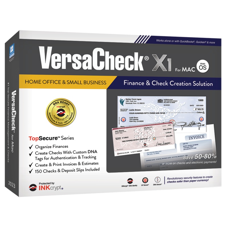 VersaCheck for MAC + VersaCheck ONLINE Platinum 1yr Sub Bundle