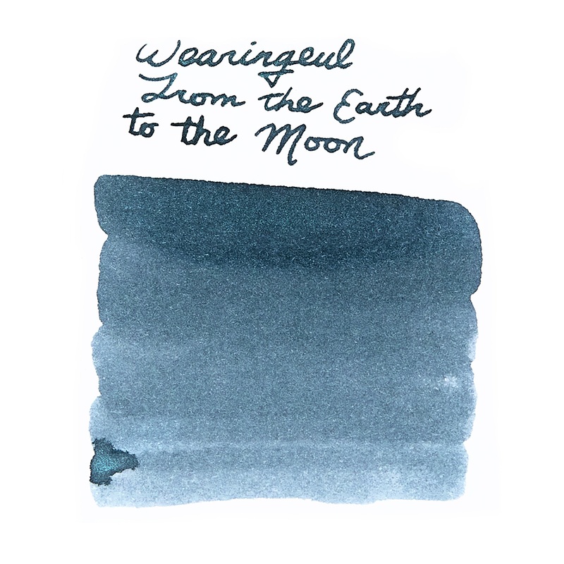 Wearingeul From the Earth to the Moon – Ink Sample
