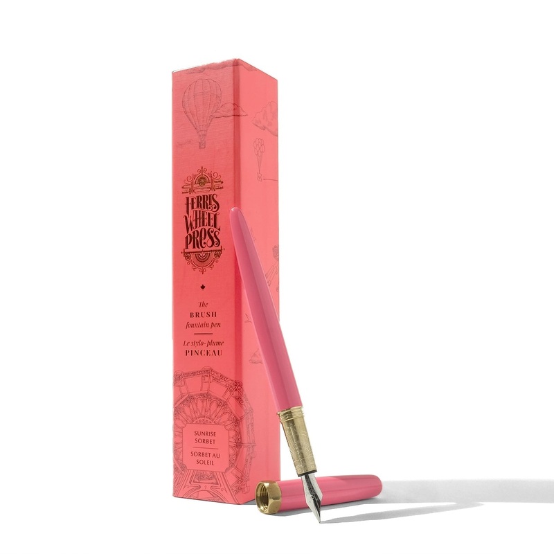 Brush Fountain Pen – Sunrise Sorbet (Fine)