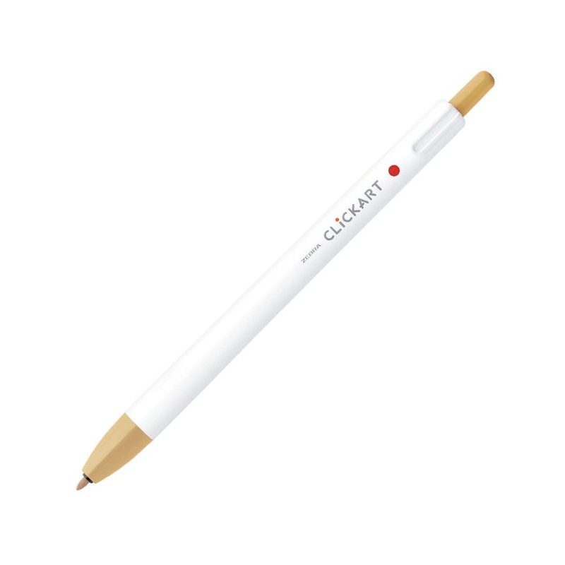 CLiCKART Retractable Marker – Light Brown