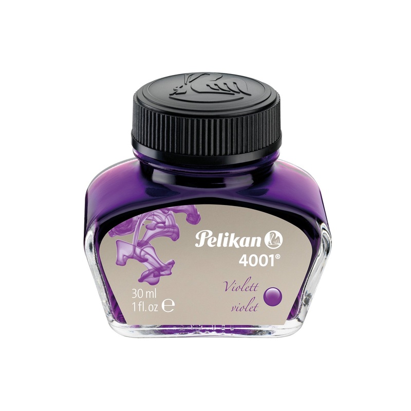 Pelikan Ink Bottle Ink Glass 4001, 30 ml Violet 311886