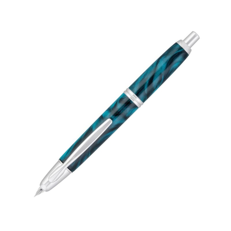 Pilot Vanishing Point SE Fountain Pen – Marble Green Extra-Fine