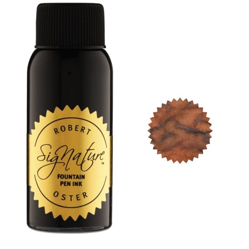 Robert Oster Fountain Pen Ink Bottle, 50ml, Whiskey